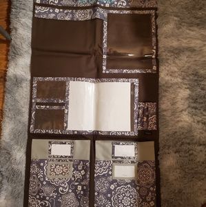 Hang up home organizer w/Jennifer embroidered